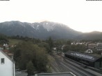 Archived image Webcam Train station Puchberg - view to the Schneeberg 19:00