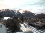 Archiv Foto Webcam Bahnhof Puchberg - Schneebergblick 06:00