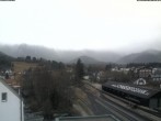 Archived image Webcam Train station Puchberg - view to the Schneeberg 13:00