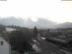 Archiv Foto Webcam Bahnhof Puchberg - Schneebergblick 15:00