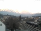 Archiv Foto Webcam Bahnhof Puchberg - Schneebergblick 06:00