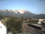 Archiv Foto Webcam Bahnhof Puchberg - Schneebergblick 05:00