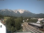 Archiv Foto Webcam Bahnhof Puchberg - Schneebergblick 07:00