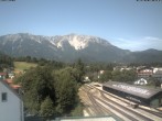 Archiv Foto Webcam Bahnhof Puchberg - Schneebergblick 09:00