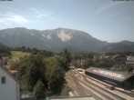 Archiv Foto Webcam Bahnhof Puchberg - Schneebergblick 11:00