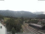 Archived image Webcam Train station Puchberg - view to the Schneeberg 09:00