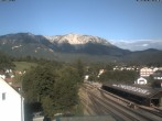 Archived image Webcam Train station Puchberg - view to the Schneeberg 06:00