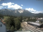 Archived image Webcam Train station Puchberg - view to the Schneeberg 09:00