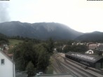 Archived image Webcam Train station Puchberg - view to the Schneeberg 15:00