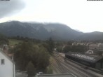 Archived image Webcam Train station Puchberg - view to the Schneeberg 17:00