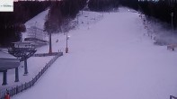 Archiv Foto Webcam Semmering Hirschenkogel: Talstation und Ziel Weltcupabfahrt 06:00