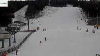 Archiv Foto Webcam Semmering Hirschenkogel: Talstation und Ziel Weltcupabfahrt 13:00