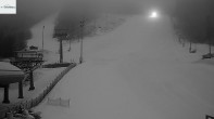 Archiv Foto Webcam Semmering Hirschenkogel: Talstation und Ziel Weltcupabfahrt 06:00