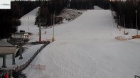 Archiv Foto Webcam Semmering Hirschenkogel: Talstation und Ziel Weltcupabfahrt 15:00