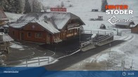 Archiv Foto Webcam Hinterstoder: Hössbahn Bergstation 00:00