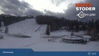 Archiv Foto Webcam Hinterstoder: Hössbahn Bergstation 02:00