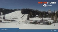 Archiv Foto Webcam Hinterstoder: Hössbahn Bergstation 10:00