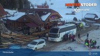 Archiv Foto Webcam Hinterstoder: Hössbahn Bergstation 18:00