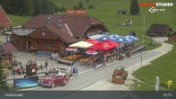 Archiv Foto Webcam Hinterstoder: Hössbahn Bergstation 14:00