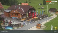 Archiv Foto Webcam Hinterstoder: Hössbahn Bergstation 02:00
