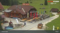 Archiv Foto Webcam Hinterstoder: Hössbahn Bergstation 08:00
