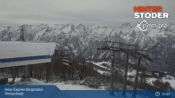 Archiv Foto Webcam Hinterstoder: Höss-Express Bergstation 12:00