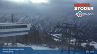 Archiv Foto Webcam Hinterstoder: Höss-Express Bergstation 00:00