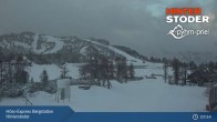 Archiv Foto Webcam Hinterstoder: Höss-Express Bergstation 07:00