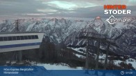 Archiv Foto Webcam Hinterstoder: Höss-Express Bergstation 07:00