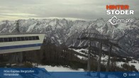 Archiv Foto Webcam Hinterstoder: Höss-Express Bergstation 12:00