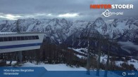 Archived image Webcam Höss-Express Top Station (1400m) 00:00