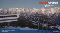 Archiv Foto Webcam Hinterstoder: Höss-Express Bergstation 06:00