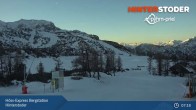 Archiv Foto Webcam Hinterstoder: Höss-Express Bergstation 06:00