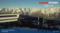 Archiv Foto Webcam Hinterstoder: Höss-Express Bergstation 07:00