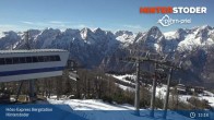 Archiv Foto Webcam Hinterstoder: Höss-Express Bergstation 12:00