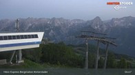 Archiv Foto Webcam Hinterstoder: Höss-Express Bergstation 04:00