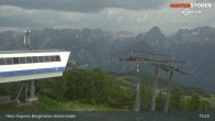 Archiv Foto Webcam Hinterstoder: Höss-Express Bergstation 18:00