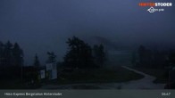 Archiv Foto Webcam Hinterstoder: Höss-Express Bergstation 23:00
