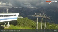 Archiv Foto Webcam Hinterstoder: Höss-Express Bergstation 07:00