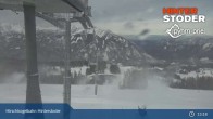 Archiv Foto Webcam Hinterstoder: Bergstation Hirschkogelbahn 12:00