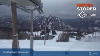 Archiv Foto Webcam Hinterstoder: Bergstation Hirschkogelbahn 00:00