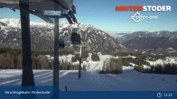 Archiv Foto Webcam Hinterstoder: Bergstation Hirschkogelbahn 10:00