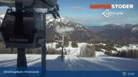 Archiv Foto Webcam Hinterstoder: Bergstation Hirschkogelbahn 10:00