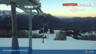 Archiv Foto Webcam Hinterstoder: Bergstation Hirschkogelbahn 16:00