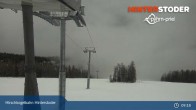 Archiv Foto Webcam Hinterstoder: Bergstation Hirschkogelbahn 03:00