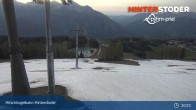 Archiv Foto Webcam Hinterstoder: Bergstation Hirschkogelbahn 02:00