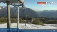 Archiv Foto Webcam Hinterstoder: Bergstation Hirschkogelbahn 06:00
