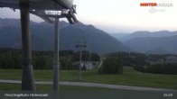 Archiv Foto Webcam Hinterstoder: Bergstation Hirschkogelbahn 04:00