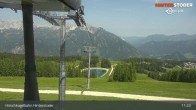 Archiv Foto Webcam Hinterstoder: Bergstation Hirschkogelbahn 10:00
