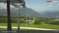 Archiv Foto Webcam Hinterstoder: Bergstation Hirschkogelbahn 12:00